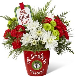 The FTD I'll Jingle to That Bouquet by Hallmark from Victor Mathis Florist in Louisville, KY
